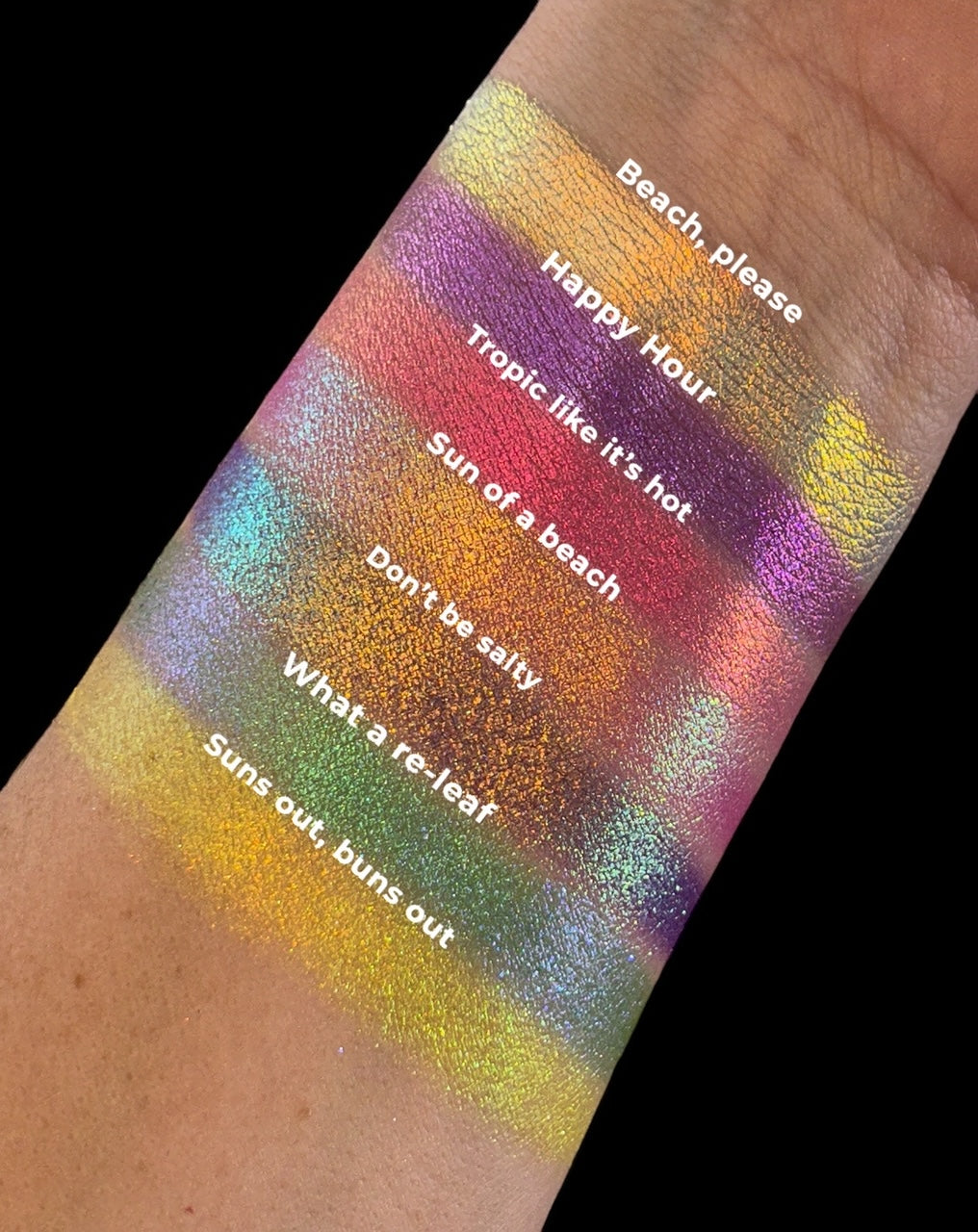 Summer Daze Single Pressed Pigments