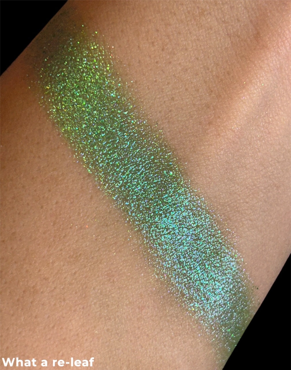 What A Re-Leaf Eyeshadow/Highlighter/Topper
